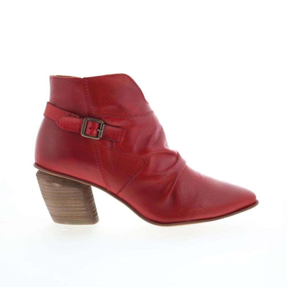 Miz Mooz Womens Joella Red Boots (NWT)